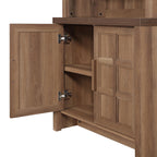 Velmora™ Mason Bookcase, Brown Oak Finish