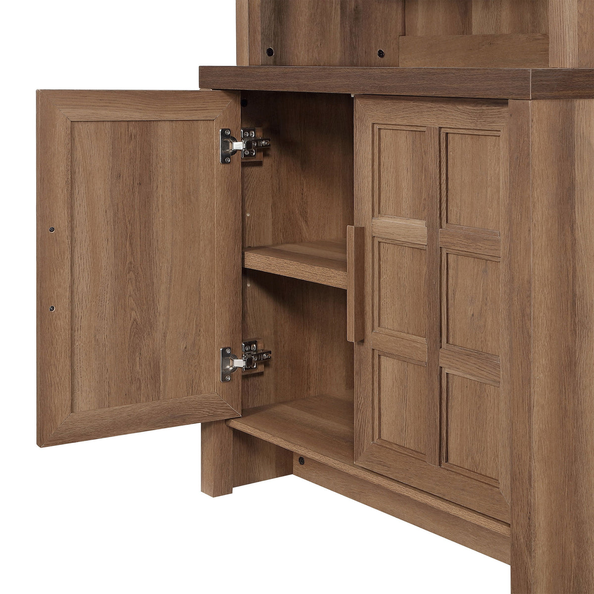 Velmora™ Mason Bookcase, Brown Oak Finish