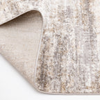 Velmora™ 5 ft x 7 ft Neutral Shiny Abstract Indoor Area Rug