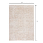 Velmora™ Raised & Sculpted Neutral Abstract Indoor Area Rug, 5 ft x 7 ft