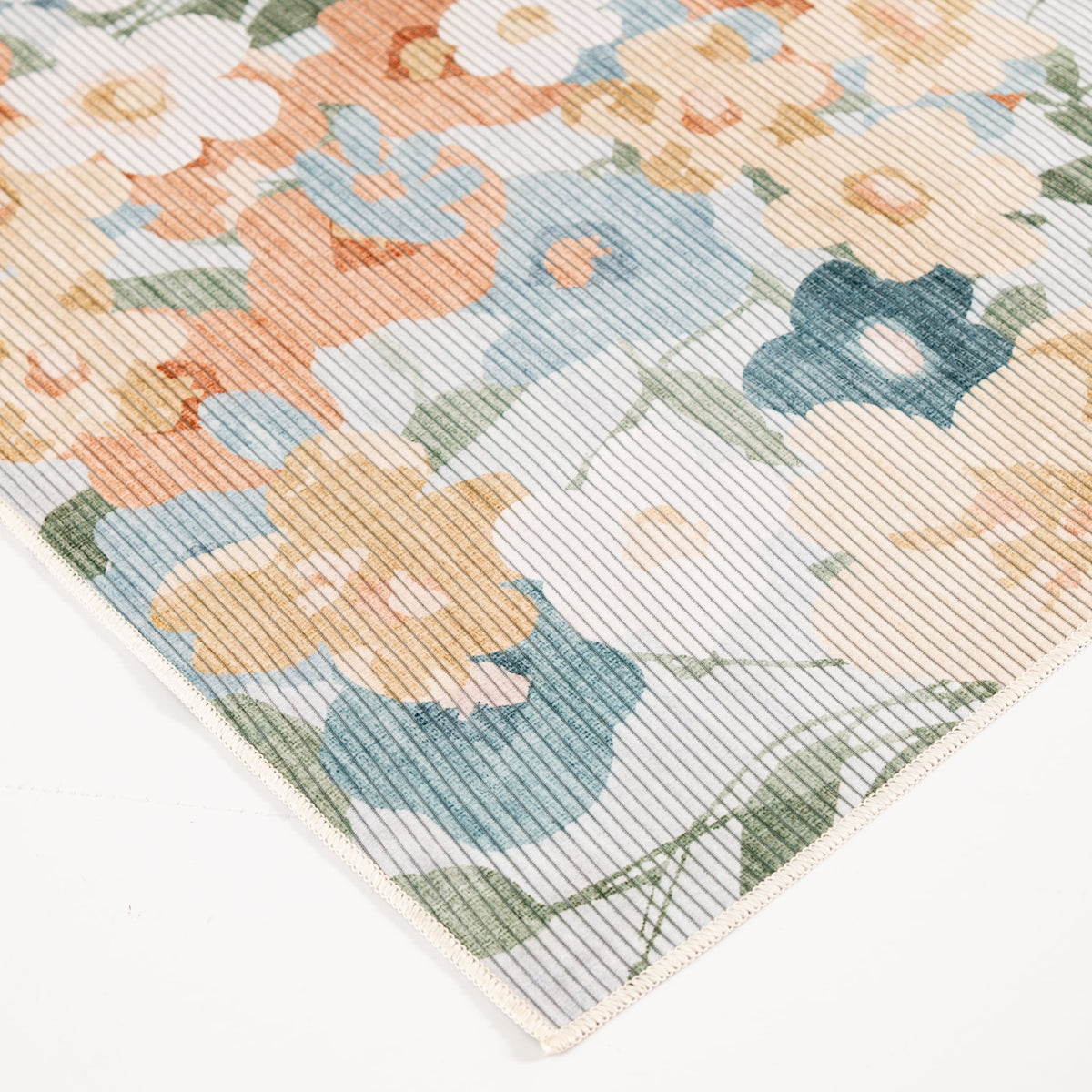 Velmora™ Washable Floral Cluster Indoor Area Rug, 5 ft x 7 ft