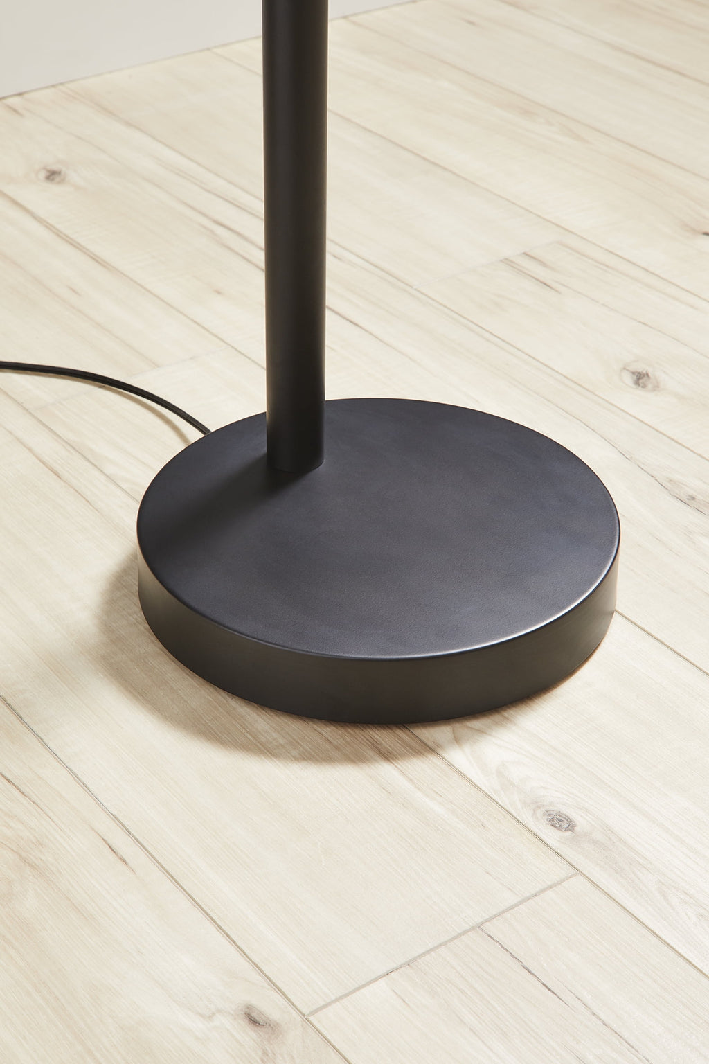 Velmora™ 82 in Matte Black 3-Light Arc Floor Lamp with Adjustable Shades