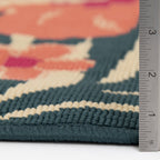 Velmora™ 7'x10' Pink Palm Outdoor Rug