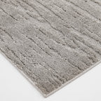 Velmora™ 5 ft x 7 ft High-Low Gray Indoor Area Rug