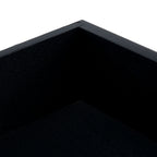 Velmora™ Filbert Solid 2 Drawer Coffee Table, Black
