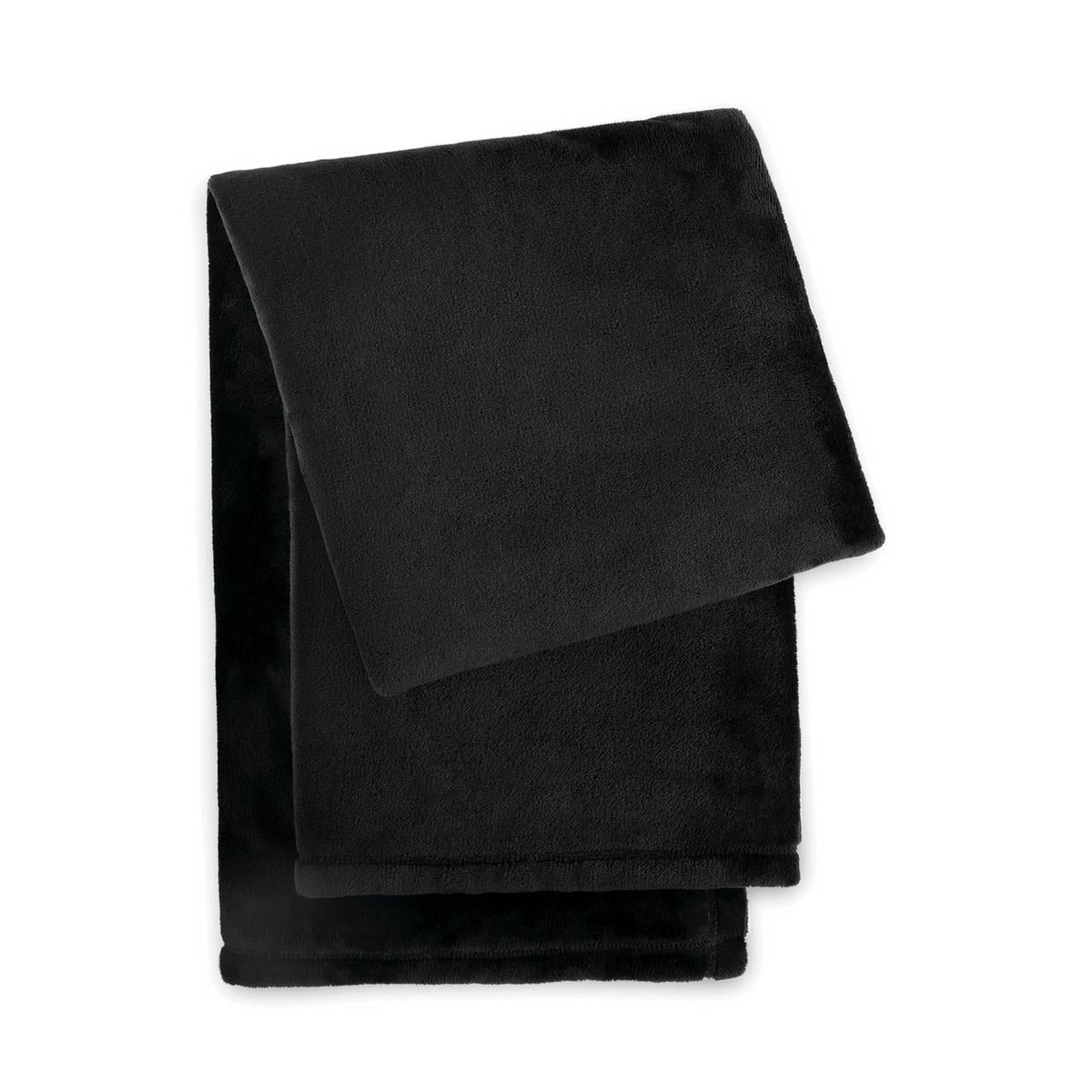Velmora™ King Comforter Set, 5-Piece, All-Season, Black Cozy Plush