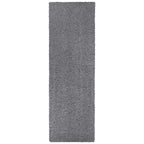 Velmora™ (2 pack) Solid Gray Shag Indoor Runner Rug, 1 ft 9 in x 5 ft