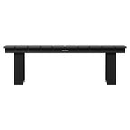 Velmora™ Ezra Black Outdoor Dining Bench, HDPE Material
