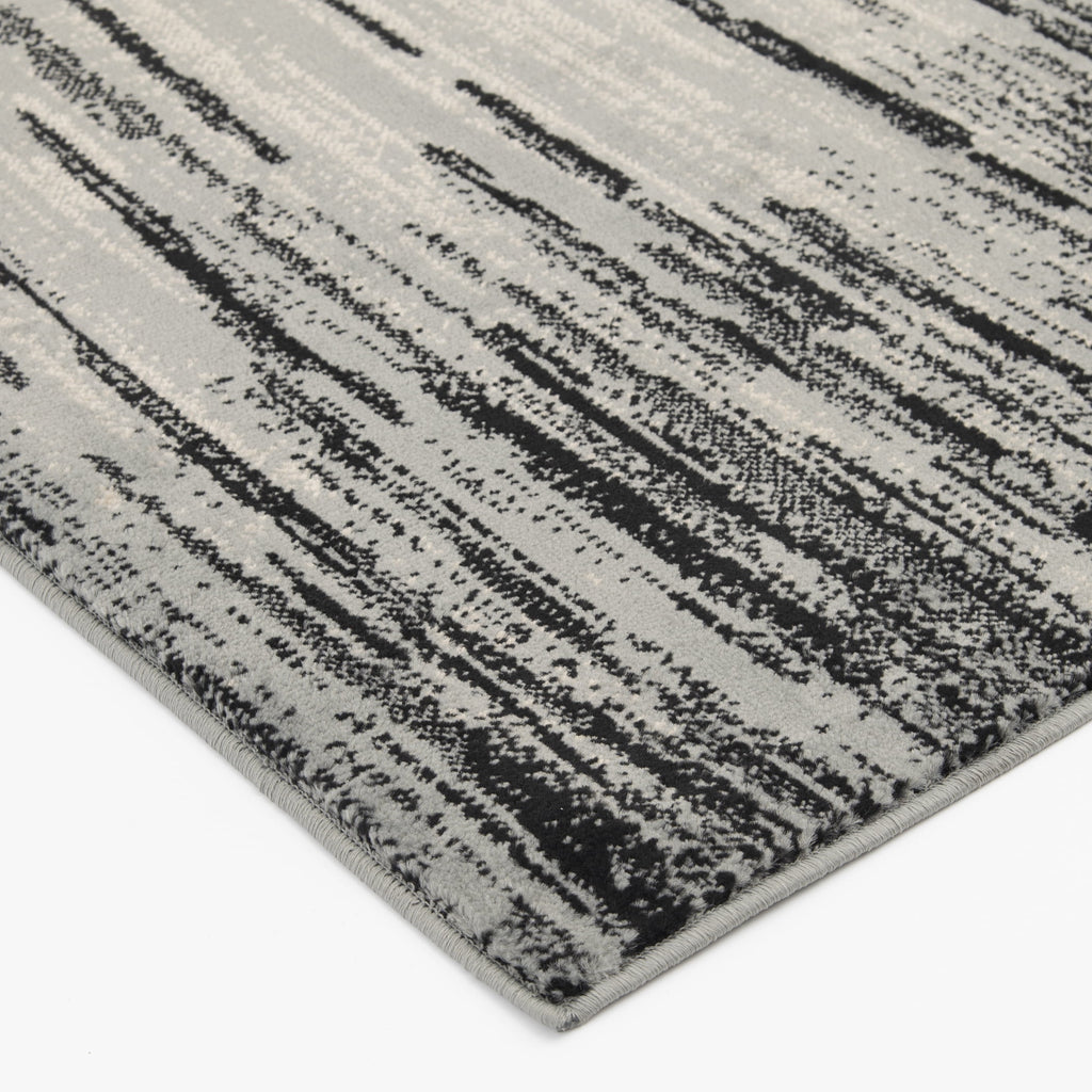 Velmora™ Black Lines Modern Abstract 3-Piece Indoor Rug Set