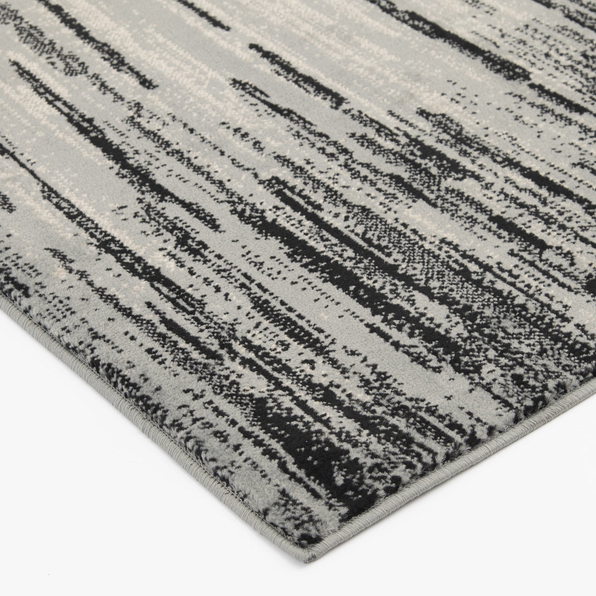 Velmora™ Black Lines Modern Abstract 3-Piece Indoor Rug Set