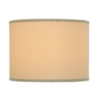 Velmora™ Glass End Table Floor Lamp with White Shade, Matte Black, 17"L x 17"W x 54"H
