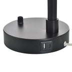 Velmora™ Black Finish Arch Dome Table Lamp