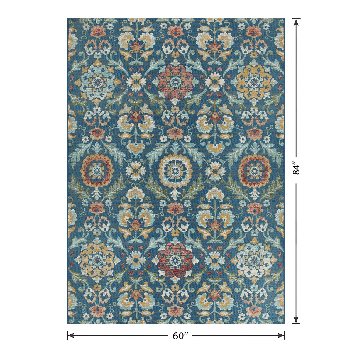Velmora™ 5' x 7' Multi Medallion Outdoor Rug