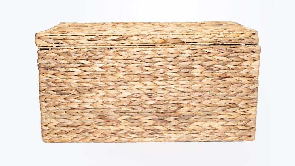 Velmora™ Natural Water Hyacinth Storage Trunk, Large