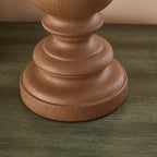 Velmora™ Resin Table Lamp with Linen Shade, Brown, 18.75 in