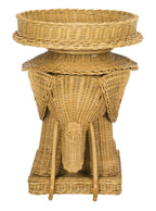 Velmora™ Balford Elephant Storage Accent Table with Tray Top, Natural