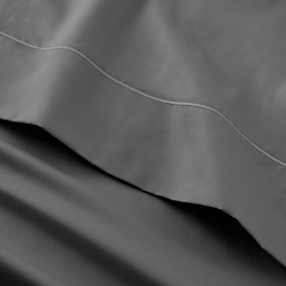 Velmora™ 4-Piece 400 Thread Count Cotton Sateen Performance Bed Sheet Set, Grey, Queen