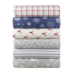 Velmora™ Flannel Green Floral - King Sheet set