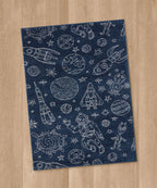 Velmora™ Navy Space Indoor Kids Rug, 4' x 5'5"