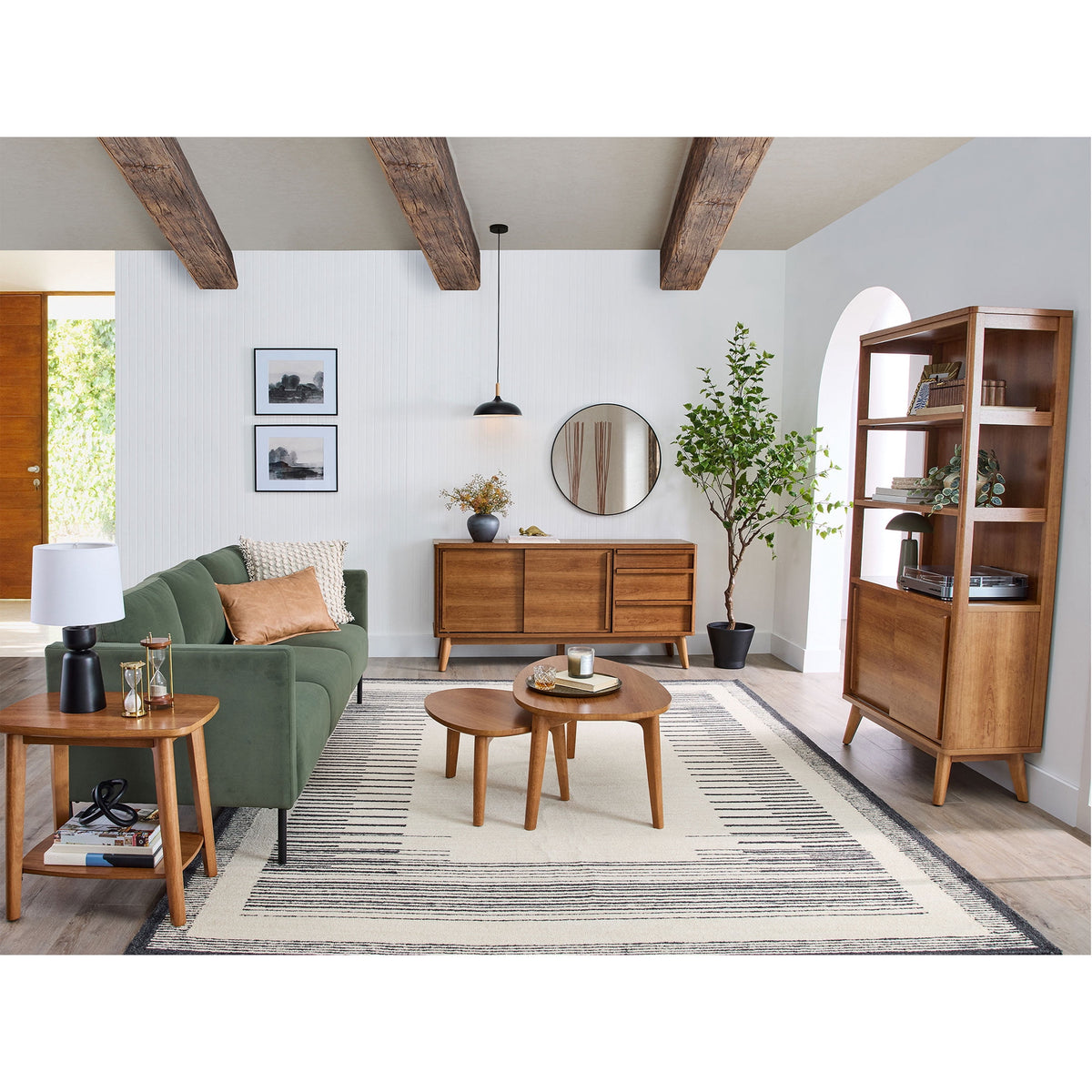 Velmora™ Greyson Bookcase, Acorn Finish