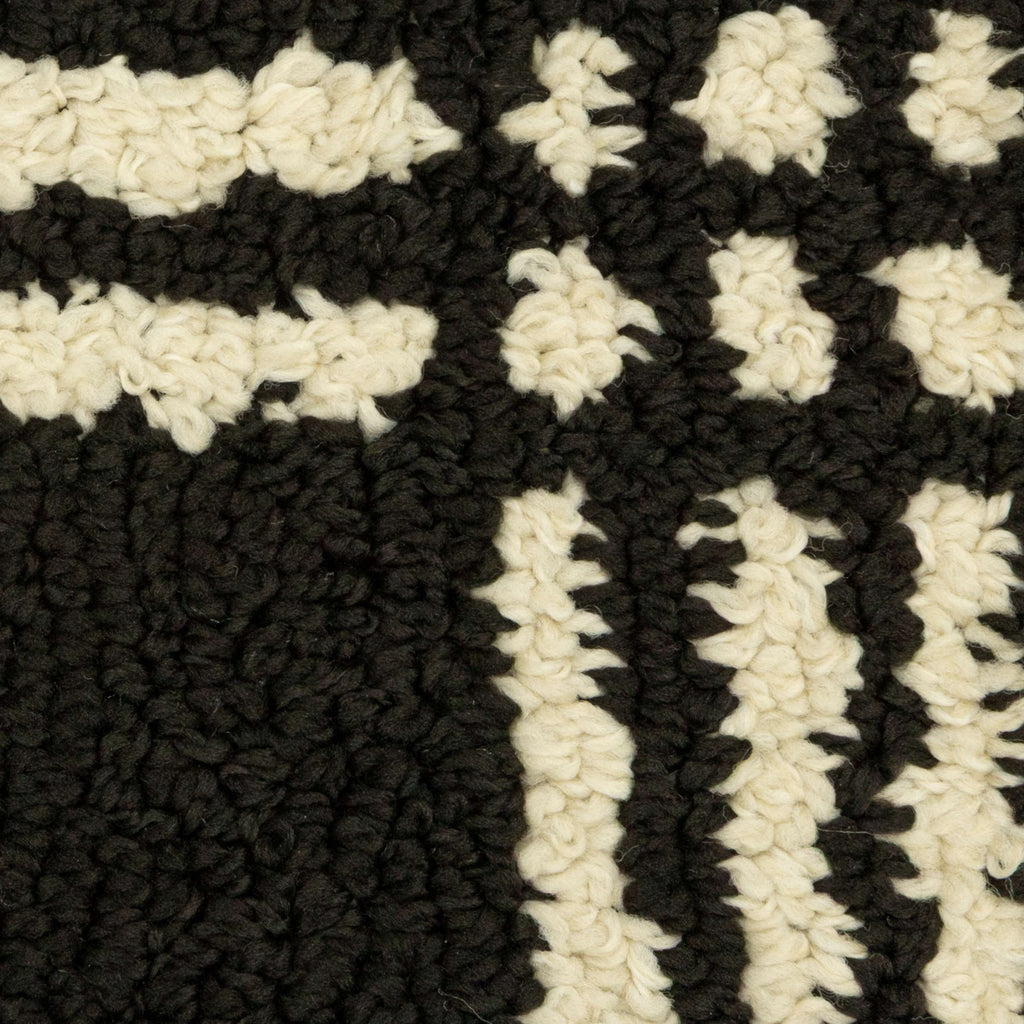 Velmora™ Transitional Grid Plaid Black Indoor Area Rug, 5 ft x 7 ft