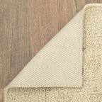 Velmora™ (2 pack) Dylan Solid Diamond Indoor Accent Rug, Beige, Skid-Resistant, 2 ft 6 in x 3 ft 10 in