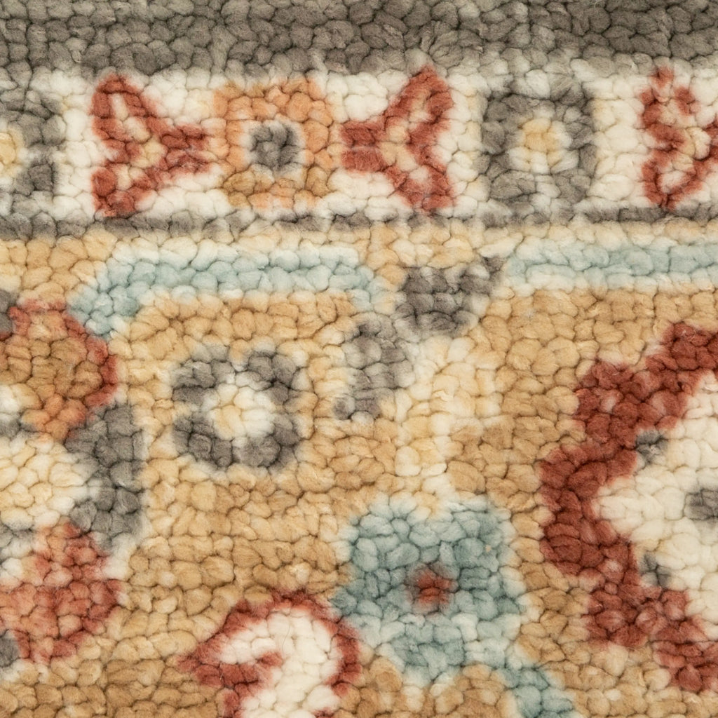 Velmora™ (2 pack) Persian Border Medallion Loop Print Rust Brown Indoor Runner Rug, 1'8"x5'