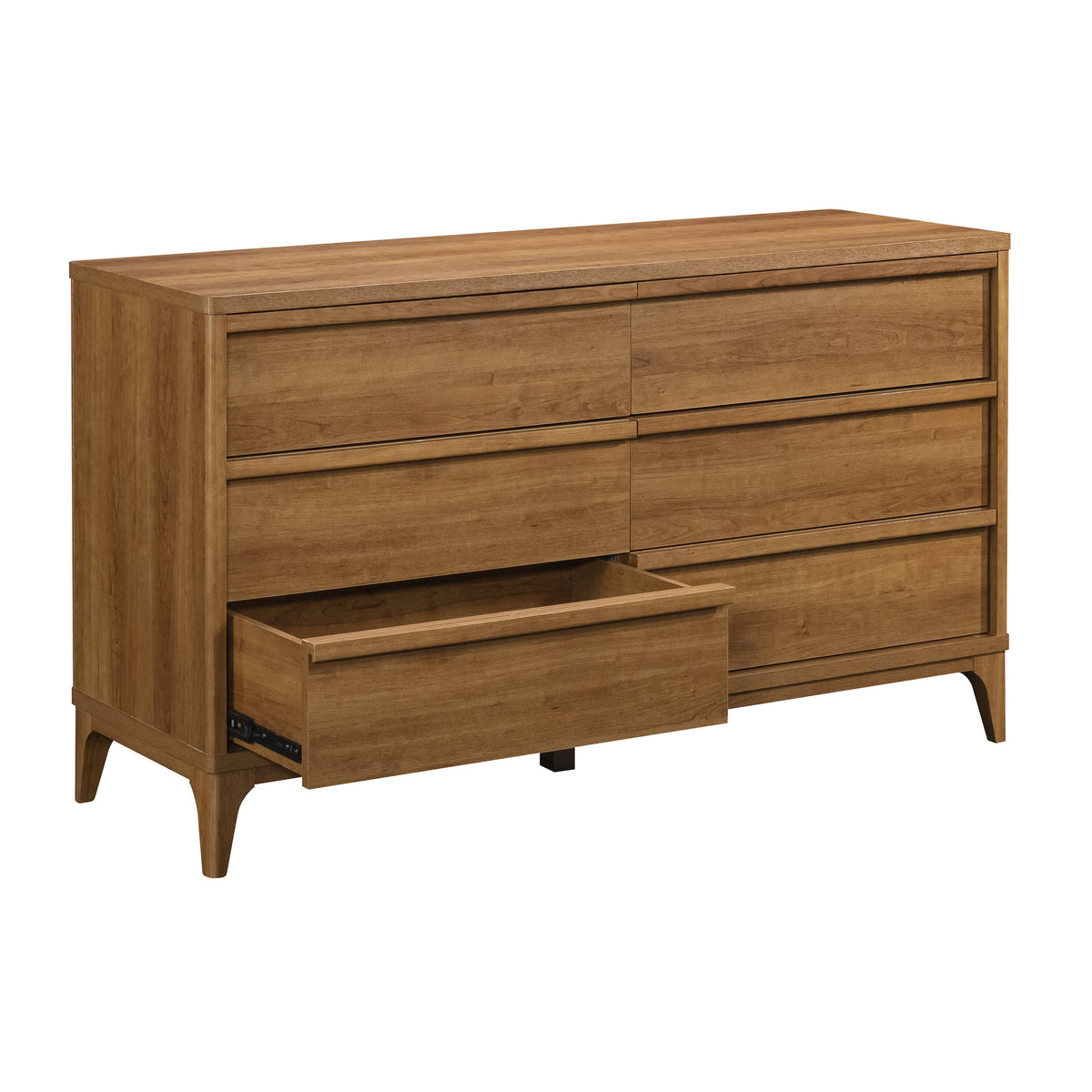 Velmora™ Greyson 6-Drawer Double Dresser, Acorn Finish