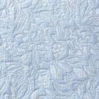 Velmora™ Floral Matelassé Quilt, King, Blue Bedding