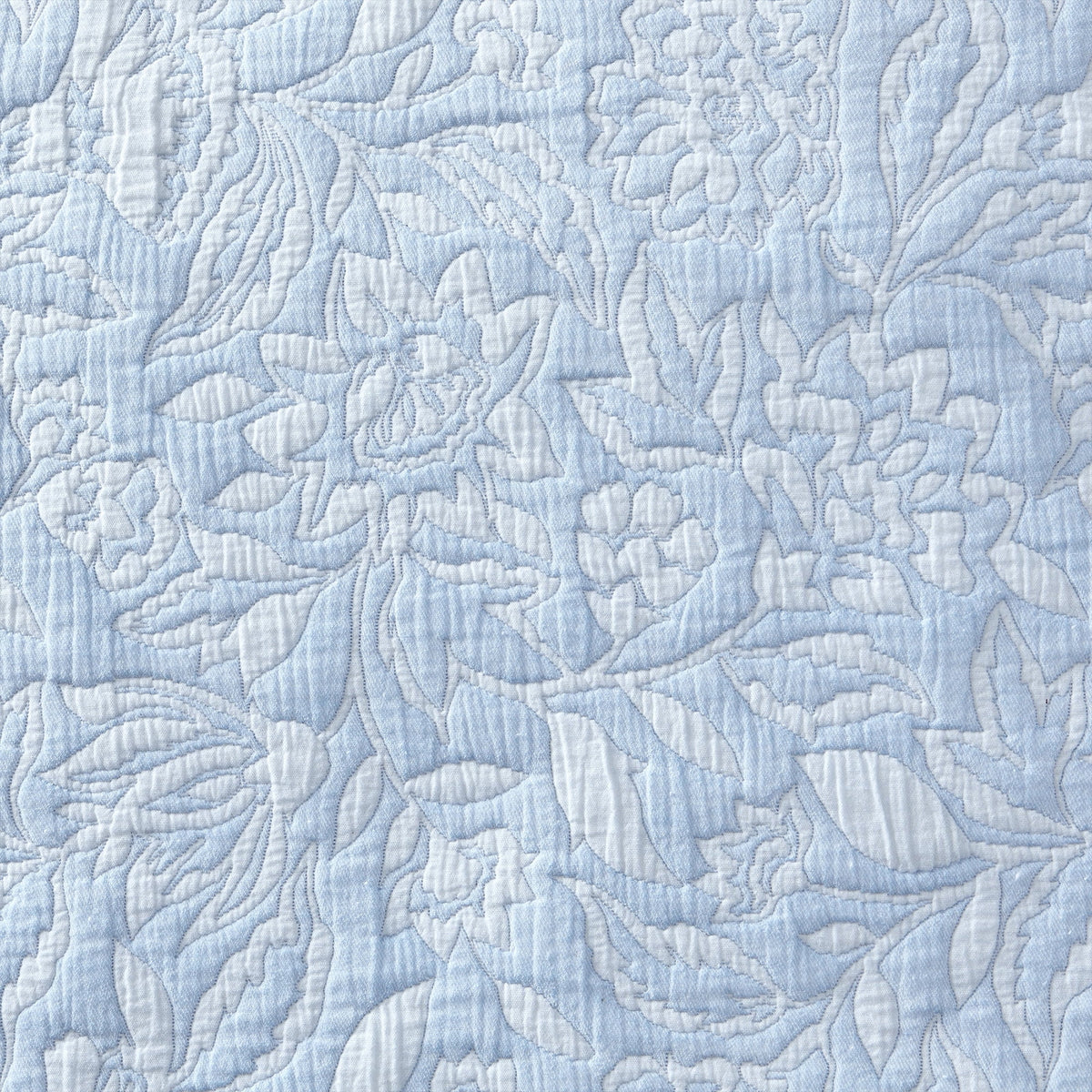 Velmora™ Floral Matelassé Quilt, King, Blue Bedding