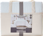 Velmora™ 3-Piece White Paisley Matelasse Comforter Set, Full/Queen - All-Season Bedding