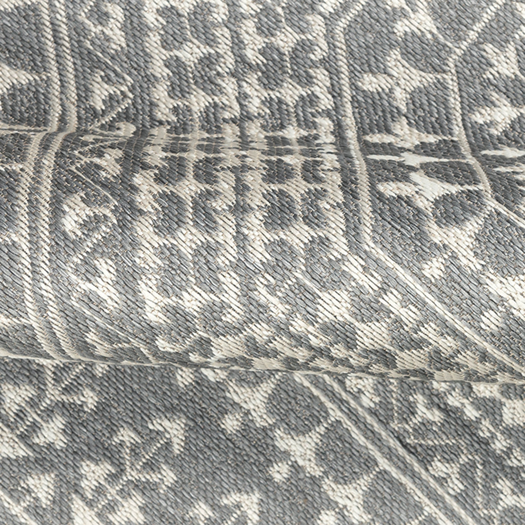 Velmora™ (2 pack) 7 x 10 Gray Medallion Outdoor Rug