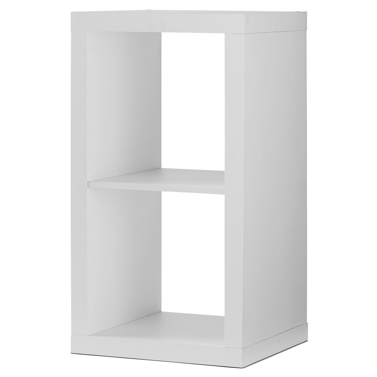 Velmora™ 2 Cube Storage Organizer, Textured White