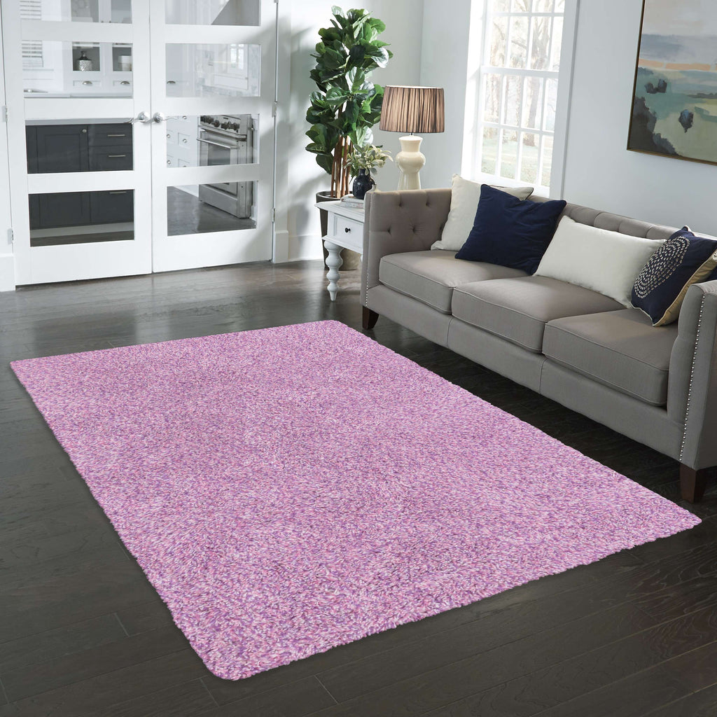 Velmora™ Confetti Shag Indoor Area Rug, Pink Purple, 5 ft x 7 ft