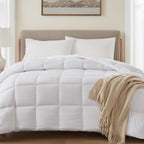 Velmora™ Full/Queen Comforter, Down Alternative, All-Season, White