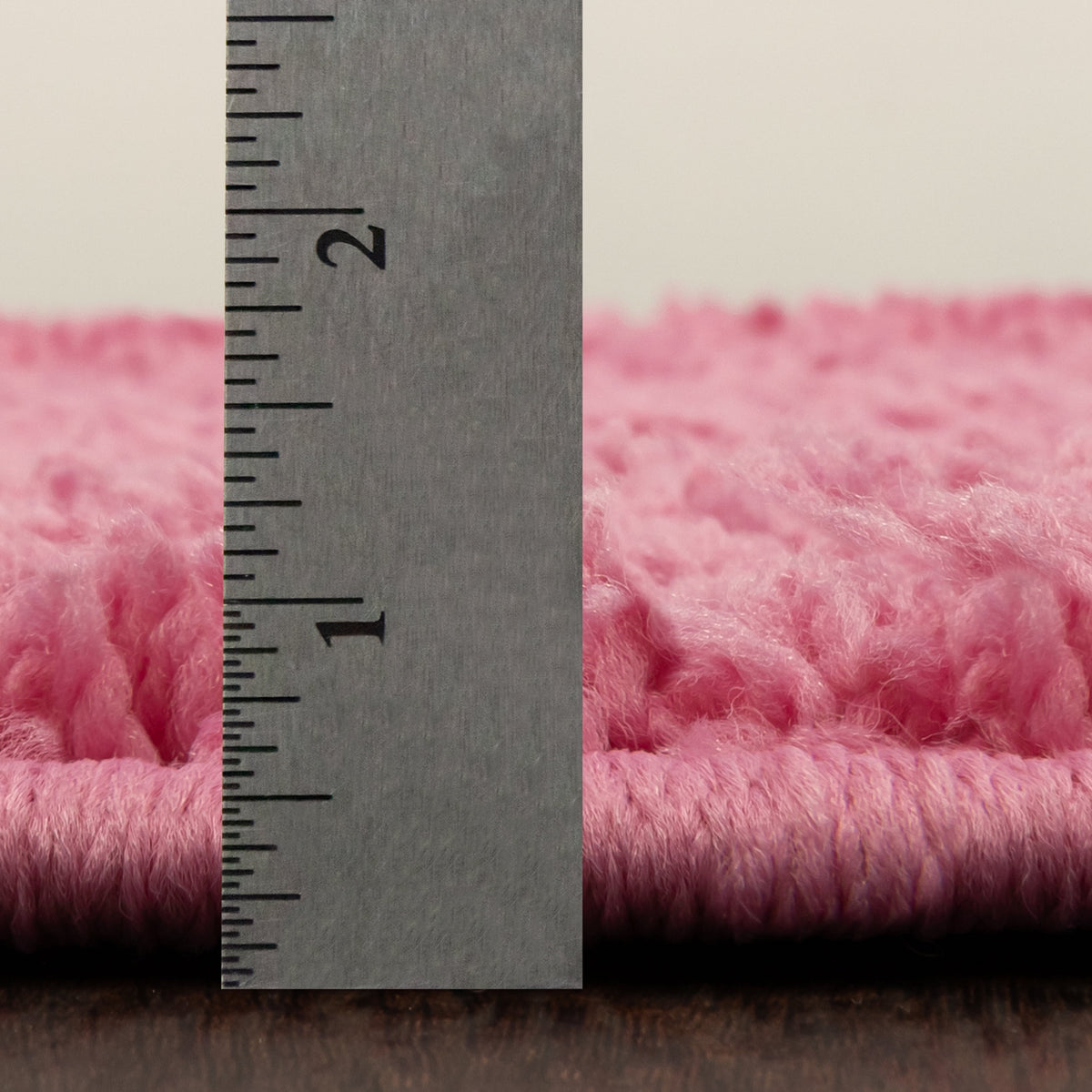 Velmora™ (2 pack) Traditional Solid Pink Youth Shag Indoor Area Rug, 3 ft x 4 ft 8 in