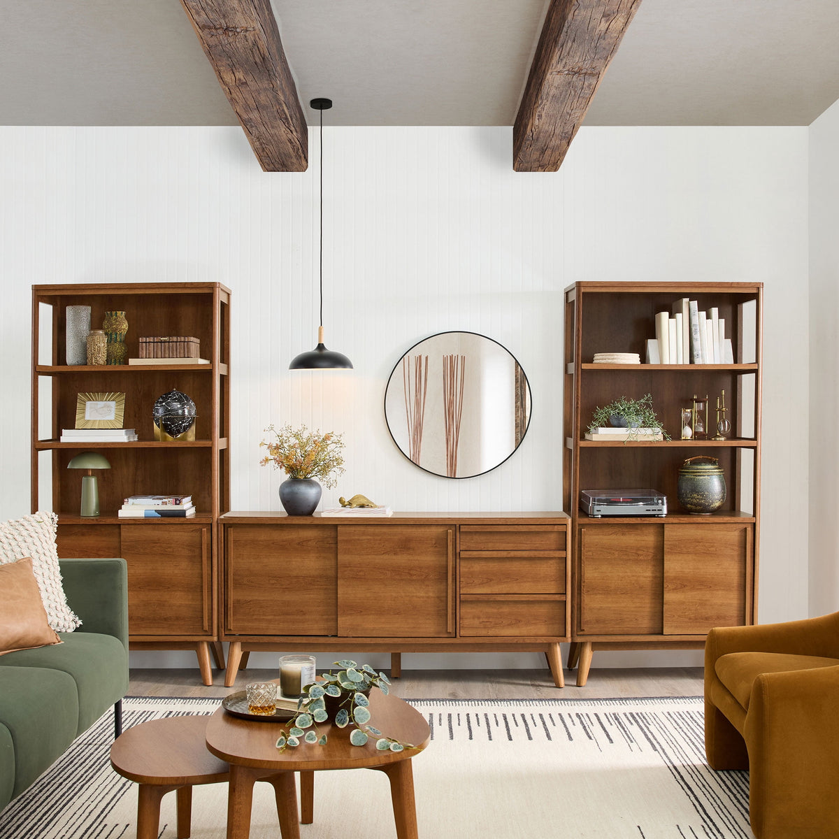 Velmora™ Greyson Bookcase, Acorn Finish