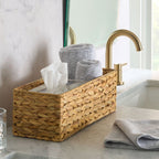Velmora™ (4 pack) Brown Hyacinth Organizer Basket