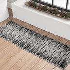 Velmora™ Black Lines Modern Abstract 3-Piece Indoor Rug Set