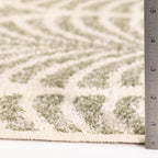 Velmora™ Palm Leaf Indoor Area Rug, Green/Ivory, 5 ft x 7 ft