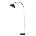 Velmora™ Black Finish Arch Dome Floor Lamp