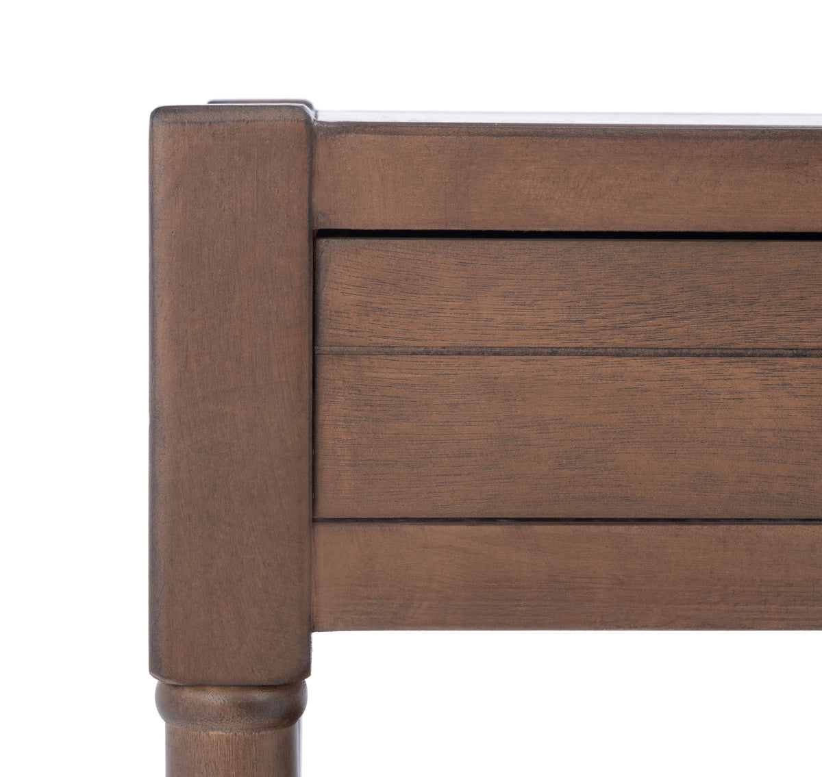 Velmora™ Filbert Solid 2 Drawer Coffee Table, Brown