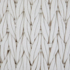 Velmora™ Extra Large White Woven Rope Decorative Storage Basket, 19 in x 15 in