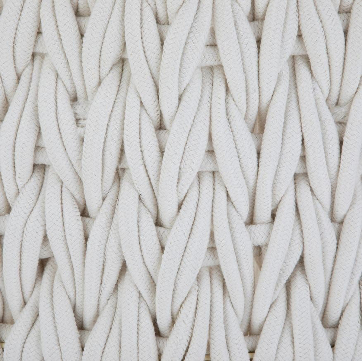 Velmora™ Extra Large White Woven Rope Decorative Storage Basket, 19 in x 15 in