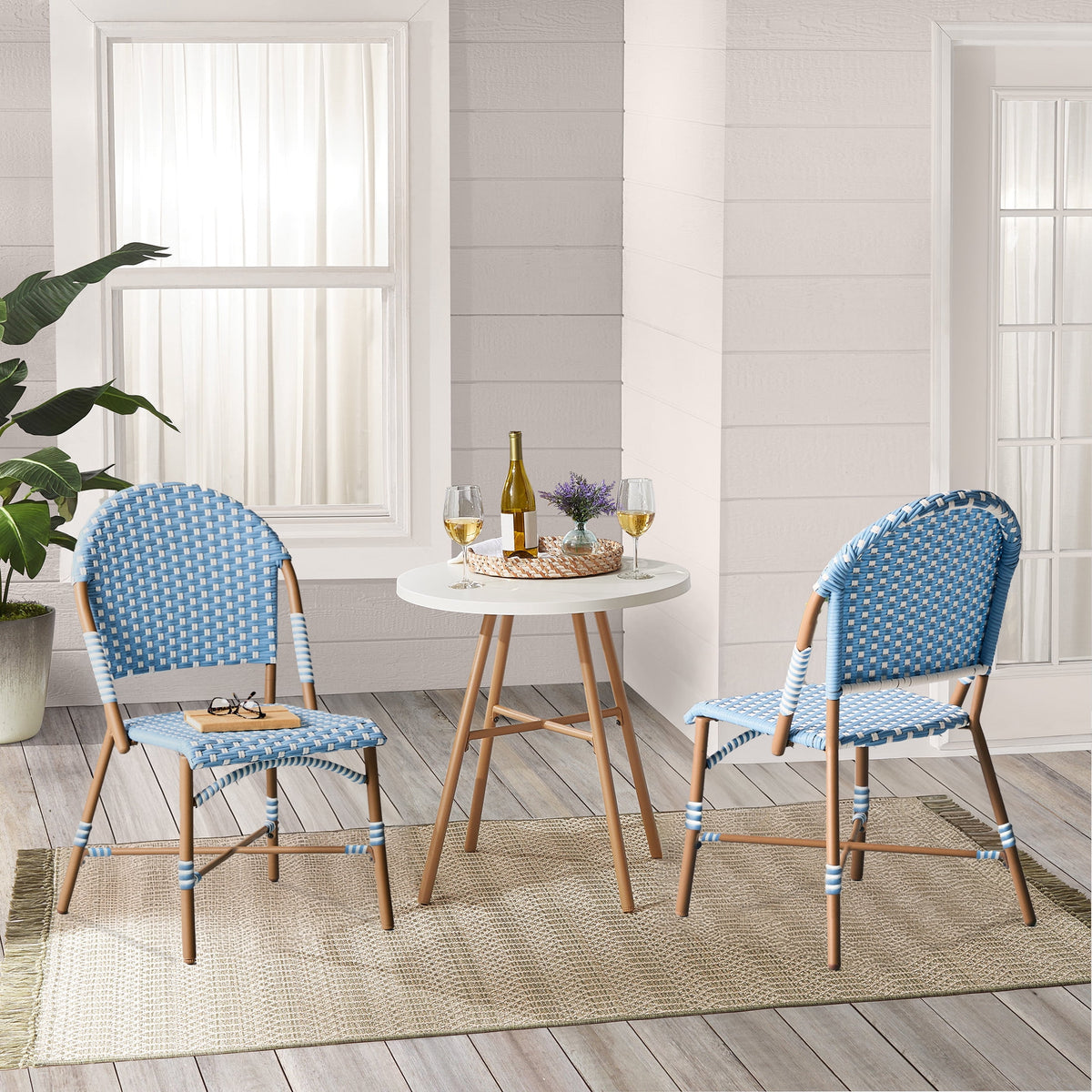 Velmora™ Lilah Outdoor Metal Bistro Table