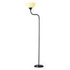 Velmora™ 71 in Black Gooseneck Floor Lamp with Flexible Neck