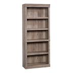 Velmora™ Glendale 5 Shelf Bookcase, Rustic Gray Finish