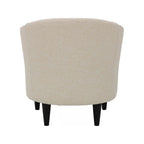Velmora™ Rolled Tub Accent Chair, Zeus Sand