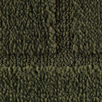 Velmora™ Solid High Low Tufted Grid Dark Green Indoor Area Rug, 8' x 10'
