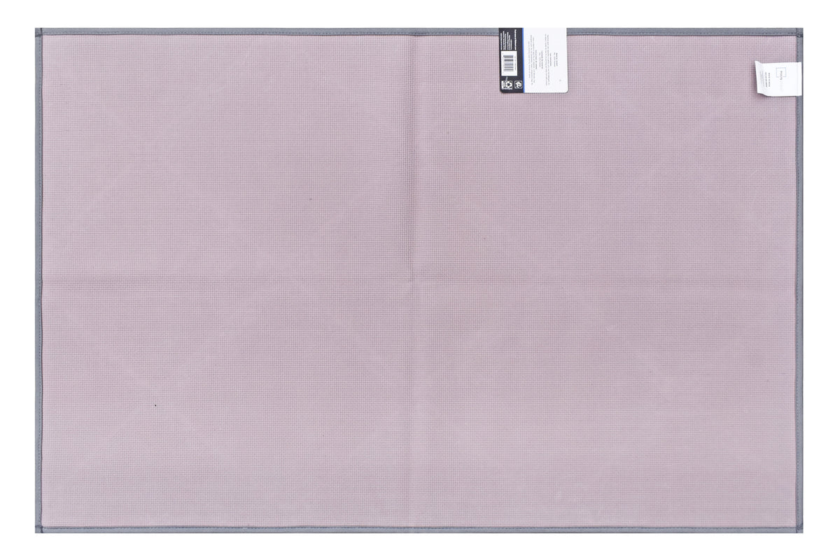 Velmora™ (2 pack) Diamond Plush Gray Indoor 30 in x 45 in Accent Rug